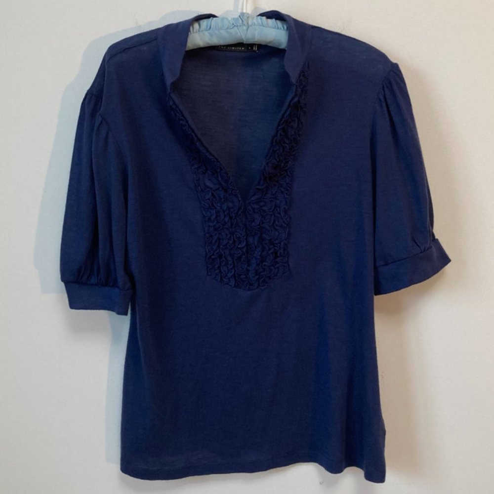 Ruffle Front Top